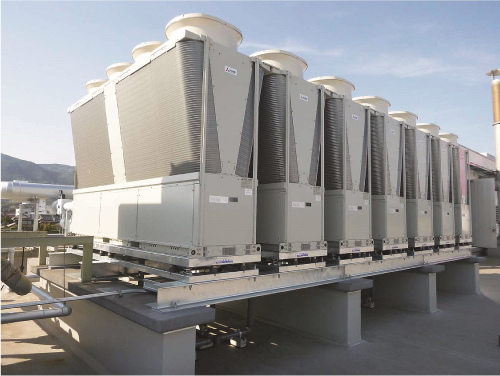 熱源の更新でCO<sub>2</sub>排出量を削減