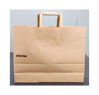 衣料品・暮らしの品売場で提供するレジ袋を紙製へ切り替え