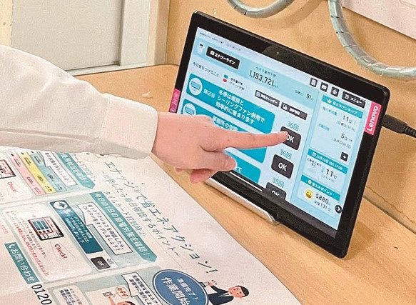 従業員による省エネの推進「エナッジ®」